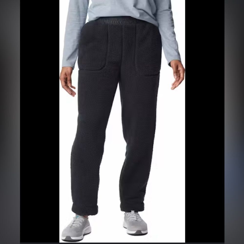EXCELLENT CONDITION WOMEN’S LARGE COLUMBIA PULL-ON STRAIGHT LEG FLEECE PANTS